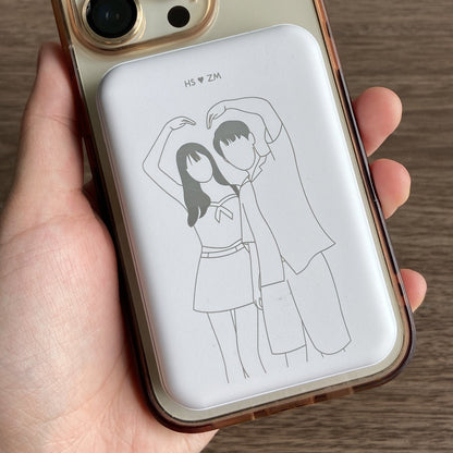 Wireless Powerbank [Customisable]