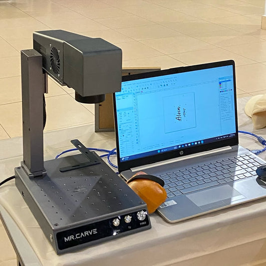 On-Ground Laser Engraving